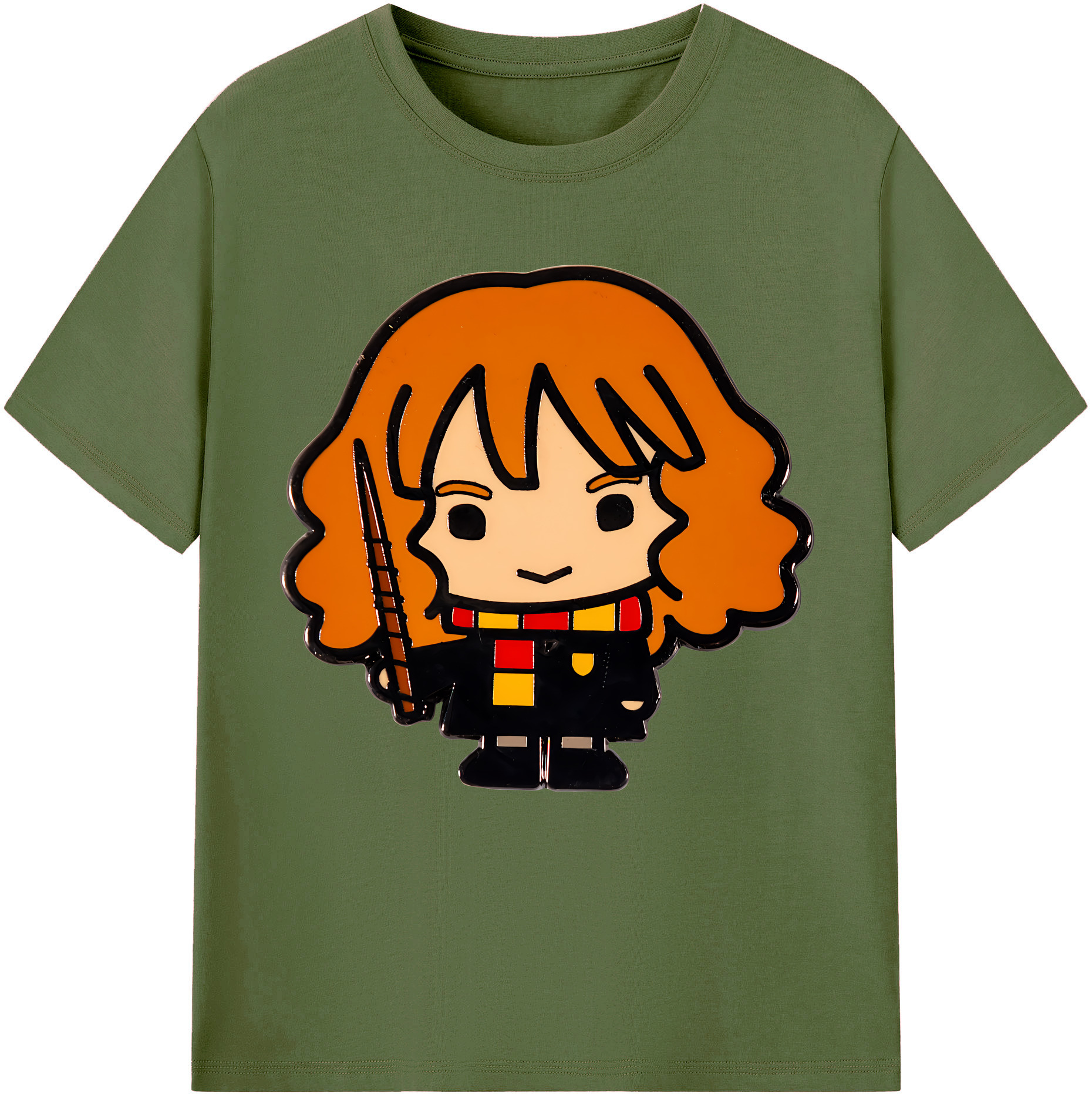（画像用） Harry Potter ハリー・ポッターシリーズ 綿100％半袖Tシャツ（フロントプリント）